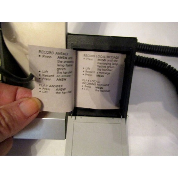 Bang & Olufsen Telephone Beo Vintage Talk 1401 Sleek Modern Desk Answer Machine - Picture 9 of 9